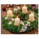 Adventkranz Klassisch verschiedenen Farben und Modellen HOFER 1 Stück