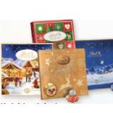 Lindt Adventkalender Weihnachtsmarkt, Weihnachtszauber, Frohes Fest oder Lindor Maximarkt 1 Packung