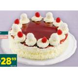 Promotion Bild von Himbeer-Milchcreme Torte BILLA PLUS 1 Stück