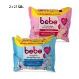 Bebe Reinigungstücher div. Sorten 2 x 25 Stk. HOFER 1 Packung