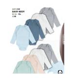 LILY & DAN Baby-Body Gr. 62 - 104 HOFER 4 Stück