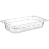 Metro Professional GN Behälter Polycarbonat GN 1/3, 65 mm, 2,4l, Preisangabe ohne MwSt. (Preis inkl. MwSt. 4,98 €), METRO 1 Stück