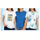 Damen-T-Shirt versch. Farben und Designs Maximarkt 1 Stück
