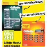Promotion Bild von GILETTE Mach3 Rasierklingen oder Fusion5 Rasierklingen Maximarkt 1 Packung