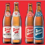 Stiegl Paracelsus, Pils, Weiss Sport Alkoholfrei od. Weiss Naturtrüb, Preisangabe ohne MwSt. (Preis inkl. MwSt. 1,25 €), METRO 0.50 Liter 1 Flasche
