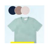 Up 2 Fashion Basics Damen Basic T-Shirt, Doppelpkg. HOFER 1 Stück