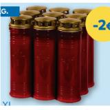 T&G XL Wochenbrenner oder Ornamentlicht rot oder weiß T&G 9 Stück