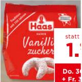 Haas Vanillinzucker Unimarkt 250 Gramm 1 Packung