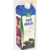 Promotion Bild von OM Obersteirische Molkerei Vollmilch länger frisch 3,5% Unimarkt 1 Liter 1 Packung