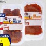 Promotion Bild von Fair Hof Mini-Steaks mariniert Mini-Karree Steaks oder Mini-Medaillons HOFER 220 Gramm