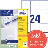 AVERY Zweckform Universaletiketten div. Größen, Preisangabe ohne MwSt. (Preis inkl. MwSt. 26,99 €), METRO 1 Packung