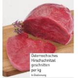 Österreichisches Hirschschnitzel geschnitten Sutterlüty 1 Kilogramm
