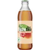 Fuzetea Eistee Zitrone od. Pfirsich Hibiskus, Preisangabe ohne MwSt. (Preis inkl. MwSt. 0,35 €), METRO 0.25 Liter 1 Flasche