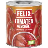 Felix Tomaten stückig od. geschält, Preisangabe ohne MwSt. (Preis inkl. MwSt. 7,69 €), METRO 2.50 Kilogramm 1 Dose