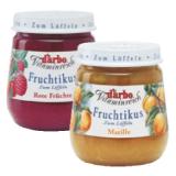 Promotion Bild von Darbo Fruchtikus versch. Sorten Sutterlüty 125 Gramm 1 Glas