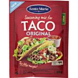 Santa Maria Taco Gewürzmischung, Preisangabe ohne MwSt. (Preis inkl. MwSt. 1,31 €), METRO 28 Gramm 1 Packung