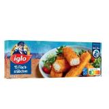 iglo 28 Fischstäbchen MSC Vorratspackung, 26 Backfischstäbchen, 6 Goldschatz Käse oder 4 Filegro Müllerin Art MSC INTERSPAR 1 Packung