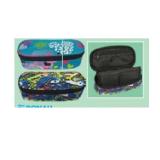DONAU Zipp-Pennal klein oval Heart & Flowers oder Skater Maximarkt 1 Stück
