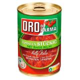 Oro di Parma Tomaten stückig oder Tomaten stückig mit Basilikum INTERSPAR 400 Gramm