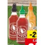 Promotion Bild von Flying Goose Brand Sriracha Sauce versch. Sorten Lidl 455 Milliliter 1 Flasche