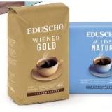 Eduscho Wiener Gold und Milde Natur Bohne oder gemahlen Sutterlüty 500 Gramm 1 Packung