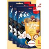 Felix Knabber Mix Katzensnacks versch. Sorten Fressnapf 60 Gramm 1 Packung