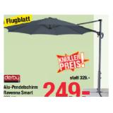 Derby Alu-Pendelschirm Ravenna Smart 300 cm Maximarkt 1 Stück