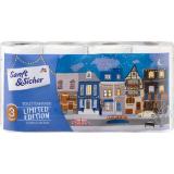 Sanft&Sicher Toilettenpapier 3-lagig 180 Bl dm 8 Stück