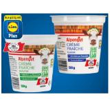Promotion Bild von Alpengut Creme Fraiche verschiedene Sorten Lidl APP Preis 150 Gramm 1 Becher