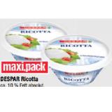 DESPAR Ricotta Maximarkt 250 Gramm 1 Becher