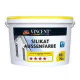 VINCENT Silikat Außenfarbe 912572 HELLWEG 10 Liter 1 Packung