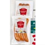 Radatz Käsekrainer Dreierlei, Tzatziki od. mit Bacon und Ahornsirup BILLA PLUS 330 Gramm 1 Packung