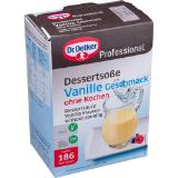 Dr. Oetker Dessertsauce Vanille, Preisangabe ohne MwSt. (Preis inkl. MwSt. 8,79 €), METRO 1 Kilogramm 1 Packung