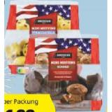 American Mini Muffin Schoko oder Stracciatella HOFER 225 Gramm 1 Packung