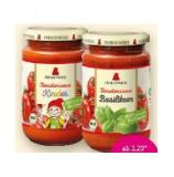 Zwergenwiese Bio-Tomatensauce versch. Sorten Denns BioMarkt 340 Milliliter 1 Glas