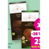 Swiss Confisa Schweizer Bio-Schokolade versch. Sorten NUR MIT APP Denns BioMarkt 100 Gramm 1 Tafel