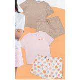 Up 2 Fashion Women Damen-Metallic-Pyjama HOFER 1 Set