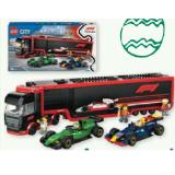 LEGO City Spielzeug 60445 F1 Transporter mit RB20 und AMR24 F1 Rennautos maxi.preisjoker Maximarkt 1 Set
