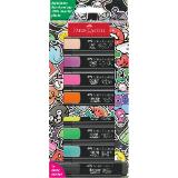 Faber-Castell Leuchtmarker T46 Graffiti LIBRO 8 Stück 1 Packung