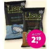 Bild von Lisas Bio-Kesselchips Bio-Kesselchips versch. Sorten Denns BioMarkt 125 Gramm 1 Packung