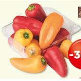 Promotion Bild von Snackpaprika Mix Unimarkt 150 Gramm 1 Packung