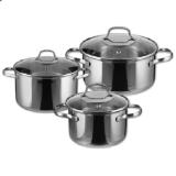 Silvercrest Premium-Edelstahltopf-Set Lidl 3 Stück