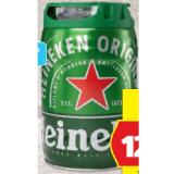 Heineken Lager Bierfass HOFER 5 Liter 1 Stück
