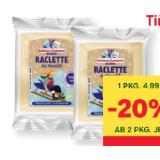 Erlebnis Sennerei Zillertal Raclette Käse Portion MPREIS 250 Gramm 1 Packung