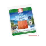 S-BUDGET MSC Sockeye Wildlachs geräuchert INTERSPAR 100 Gramm 1 Packung