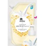 Promotion Bild von today Cremeseife Milch & Honig Nachfüllbeutel Sutterlüty 750 Milliliter 1 Beutel