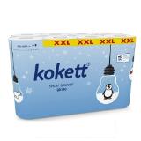 kokett Küchenrolle 3-lagig mit Design HOFER 8 Stück