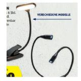 Casalux Leselampen versch. Modelle HOFER 1 Stück