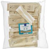 Bild von Metro Professional Besteckset Holz mit Serviette, Preisangabe ohne MwSt. (Preis inkl. MwSt. 8,99 €), METRO 50 Stück