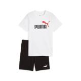 Puma 2er Sportswear Kombi ESS 2 COLOR No. 1 Logo Tee and Shorts Set B weiß HERVIS 1 Set